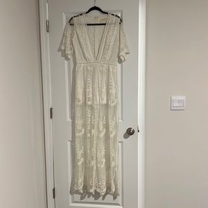 Vestique long dress, worn once, size M
